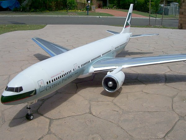 Boeing 777 RC Airliner Cathay Pacific2