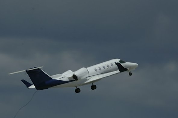 RC Lear Jet 11